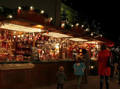 Ein Weihnachtsmarkt