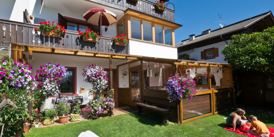 The guesthouse Ortswies 37 with garden