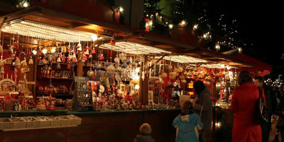 A christmas market